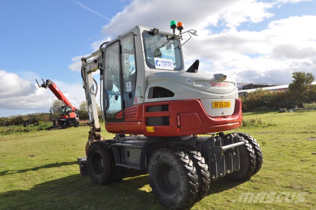 Takeuchi TB 395 W Wheeled excavators