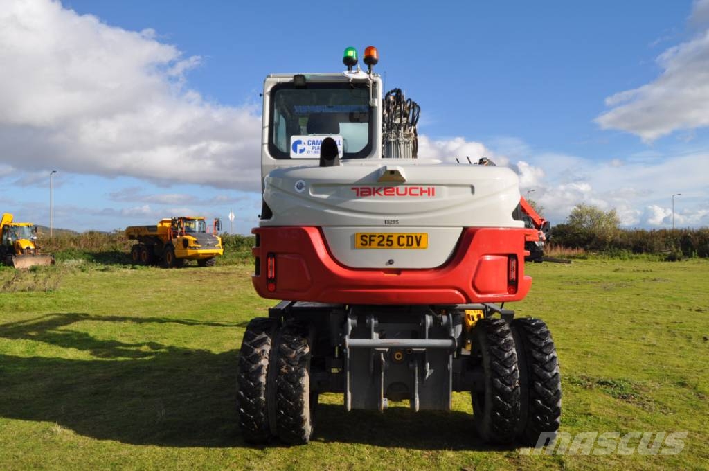 Takeuchi TB 395 W Wheeled excavators