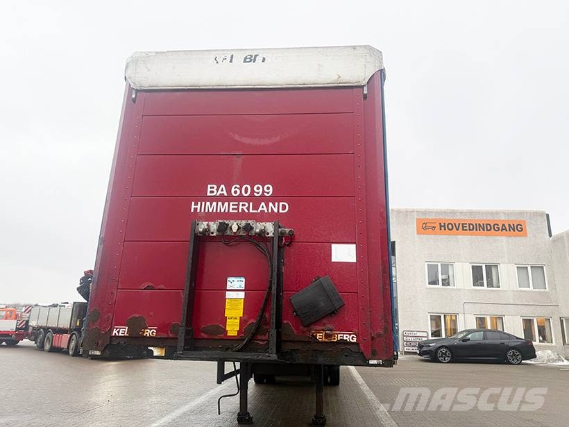 Kel-Berg 2 axle Curtainsider / Planenauflieger Poluprikolice sa ciradom