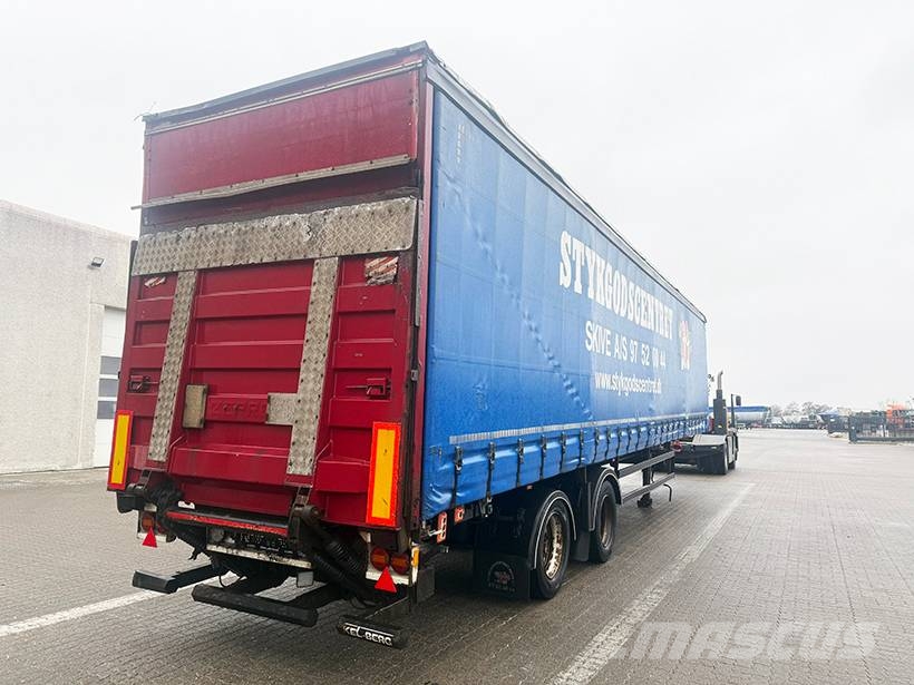 Kel-Berg 2 axle Curtainsider / Planenauflieger Poluprikolice sa ciradom