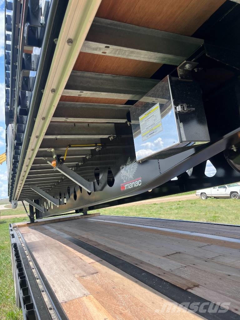 Manac Tri axle stepdeck Valníky