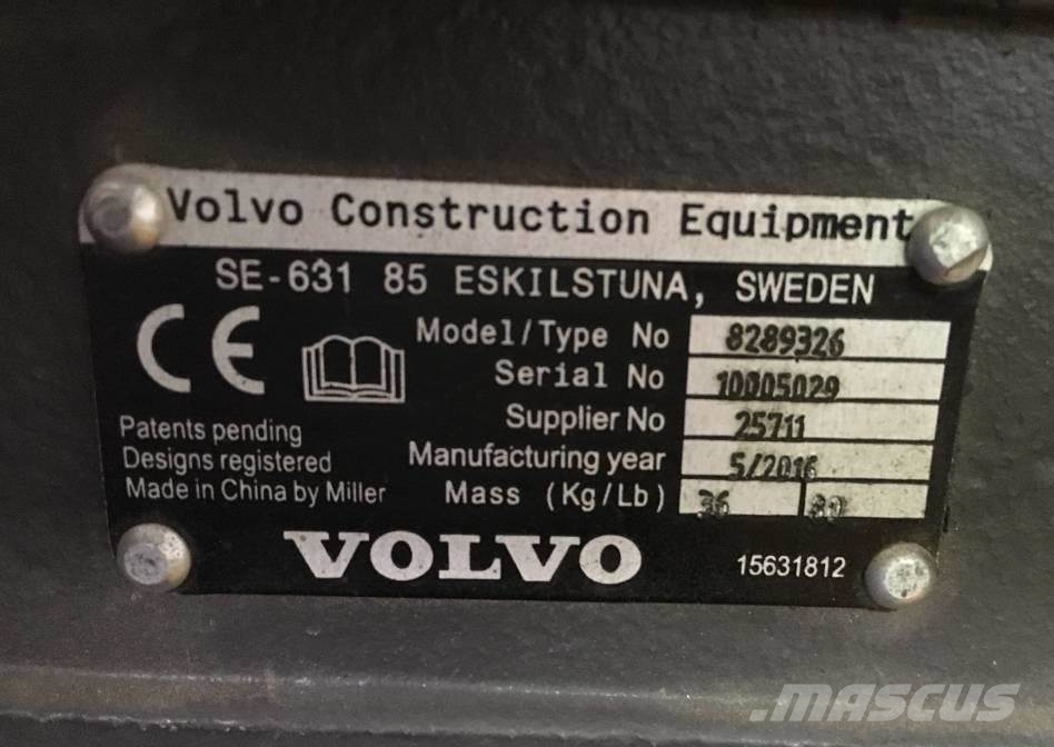 Volvo Schnellwechsler U05 Ātrie savienotāji