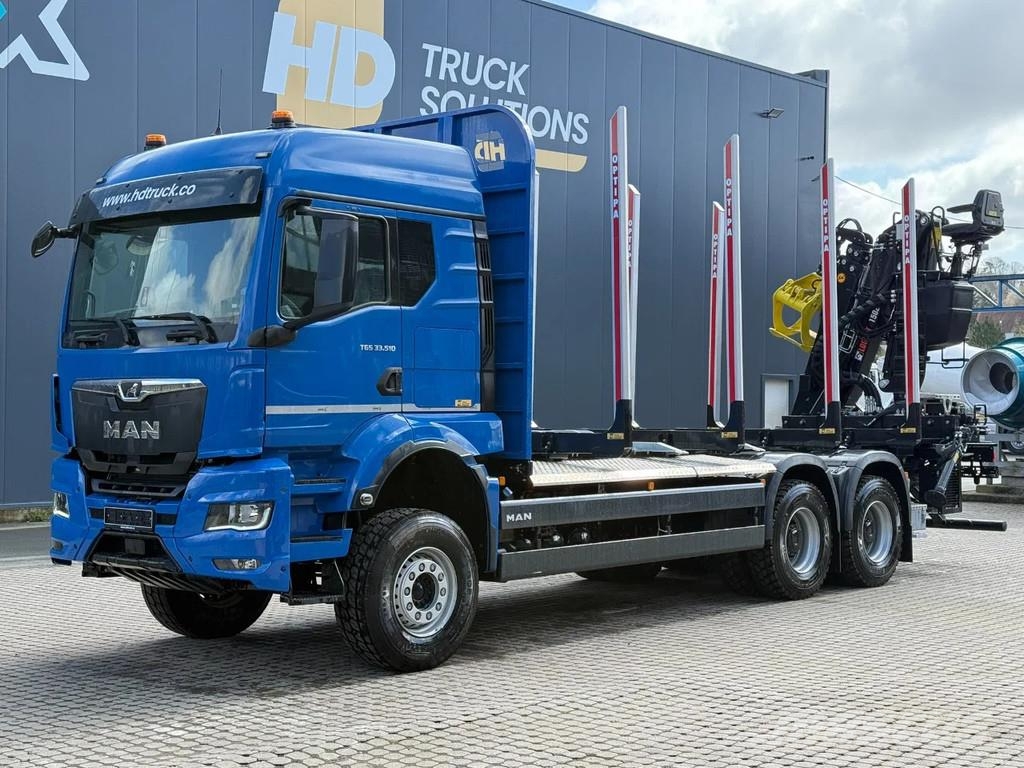 MAN TGS 33.510 TGS 33.510 6X4 BB Euro6e  LogLift 150 Z Camion trasporto legname