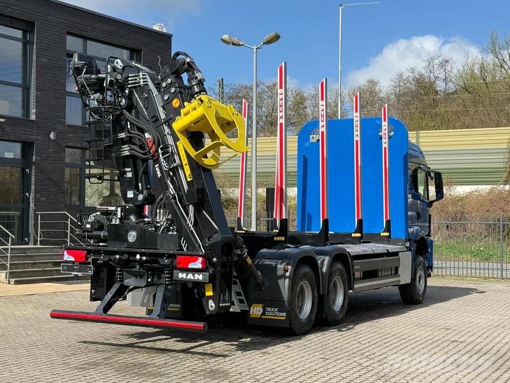 MAN TGS 33.510 TGS 33.510 6X4 BB Euro6e  LogLift 150 Z Camion trasporto legname