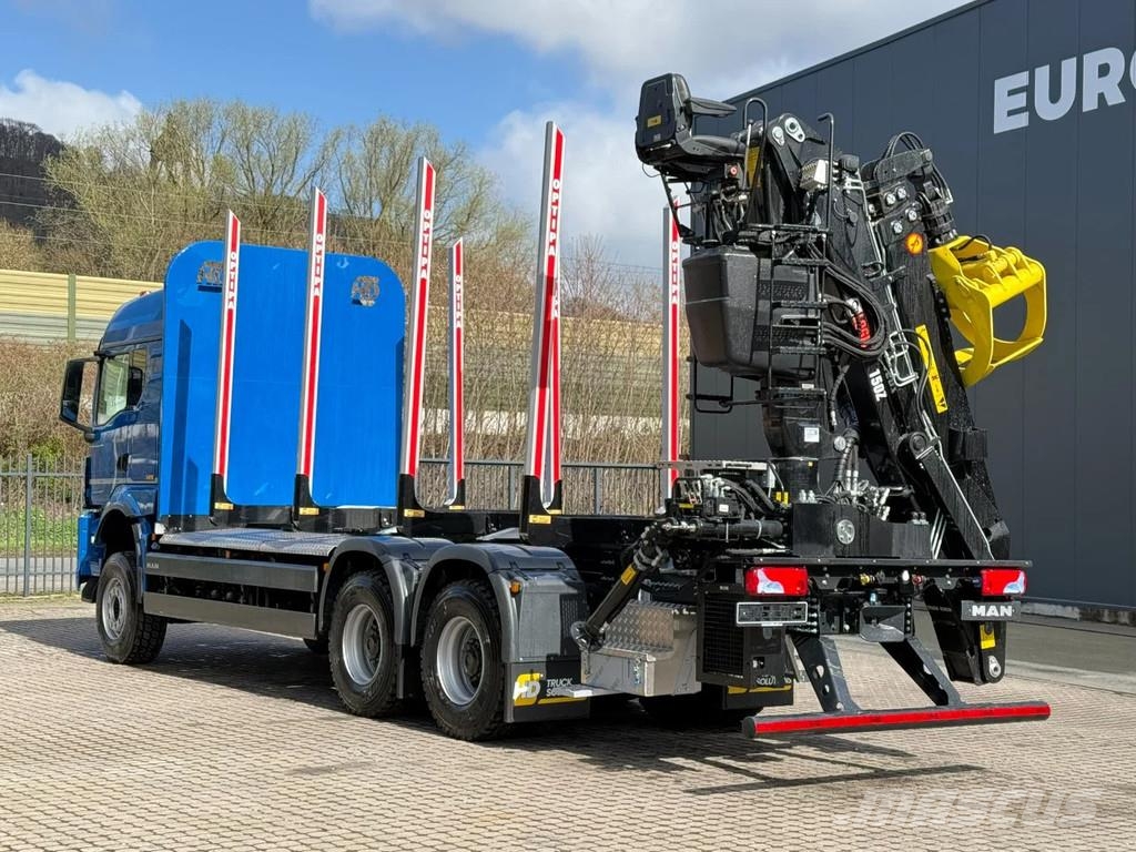 MAN TGS 33.510 TGS 33.510 6X4 BB Euro6e  LogLift 150 Z Camion trasporto legname