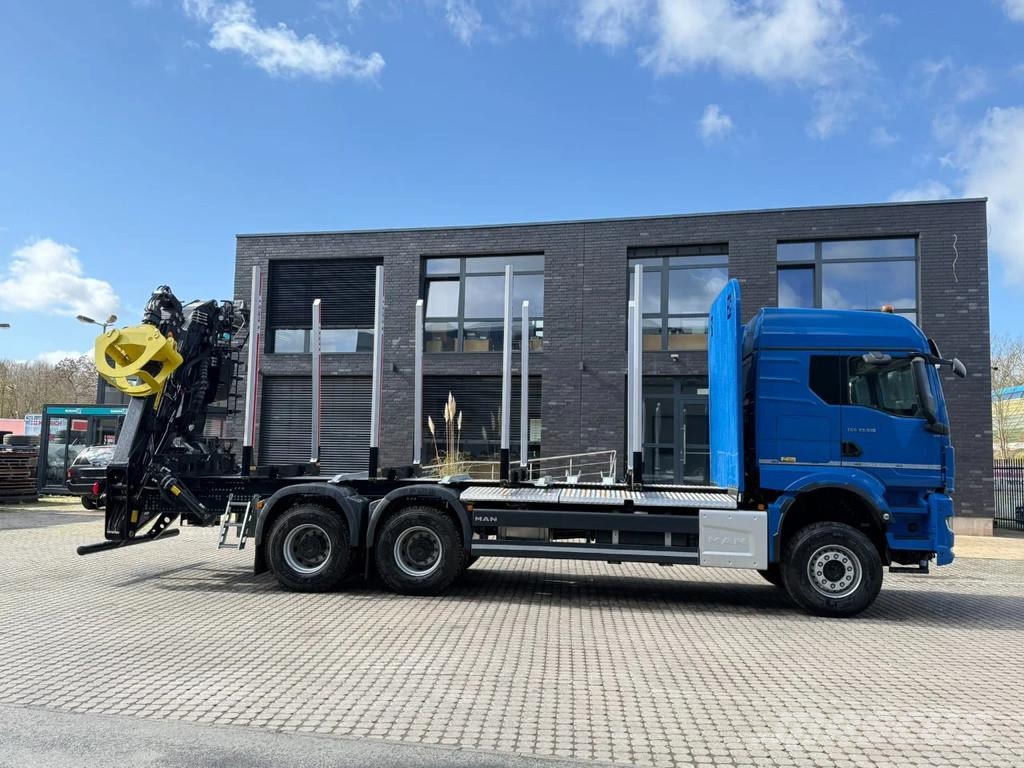 MAN TGS 33.510 TGS 33.510 6X4 BB Euro6e  LogLift 150 Z Camion trasporto legname