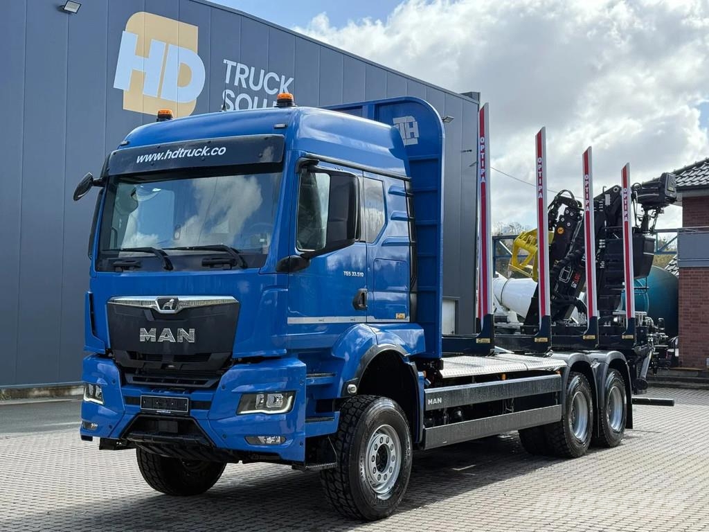 MAN TGS 33.510 TGS 33.510 6X4 BB Euro6e  LogLift 150 Z Camion trasporto legname