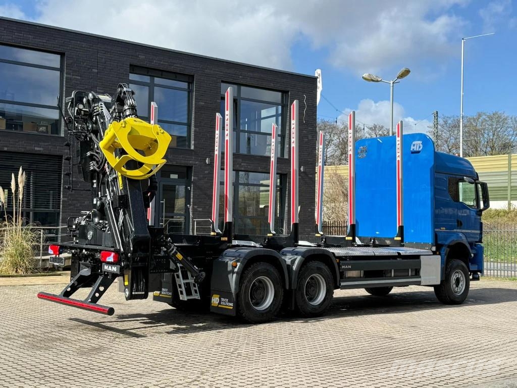 MAN TGS 33.510 TGS 33.510 6X4 BB Euro6e  LogLift 150 Z Camion trasporto legname