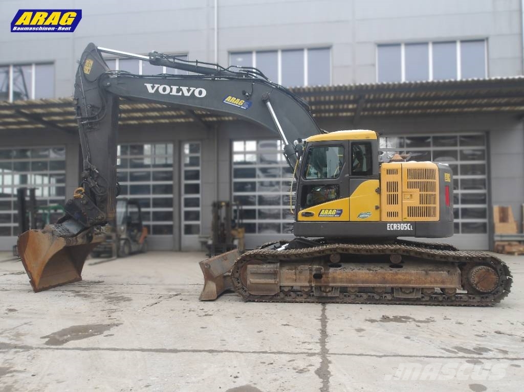Volvo ECR 305 C L 大型油圧ショベル12t以上(パワーショベル・ユンボ)