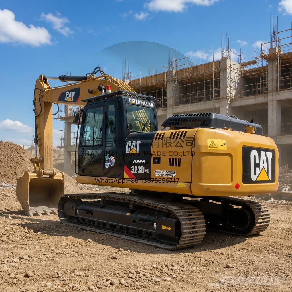 CAT 323 D Bagri goseničarji