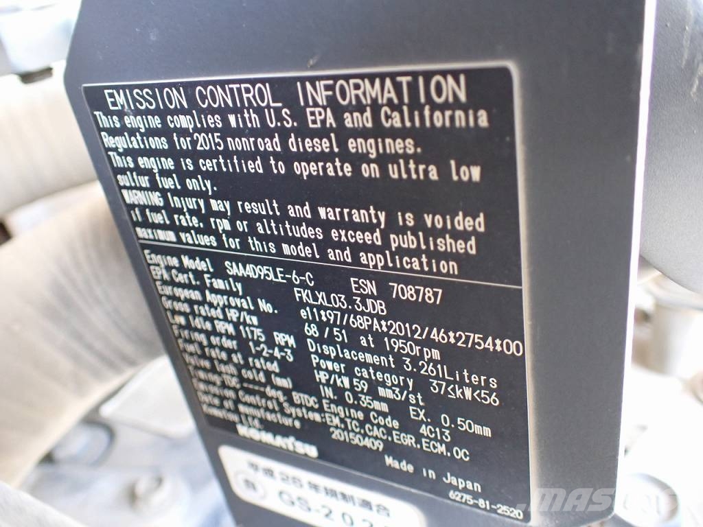 PC PC78US‑10 Telakaivukoneet
