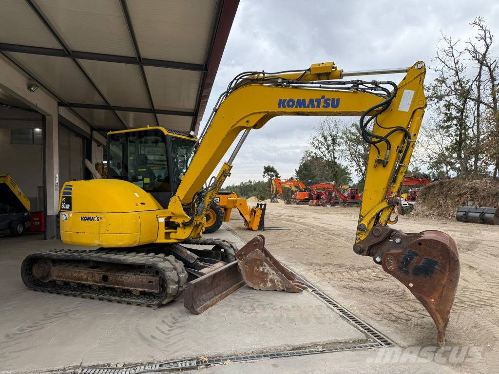Komatsu PC 80 Vidutinės galios ekskavatoriai 7-12 t