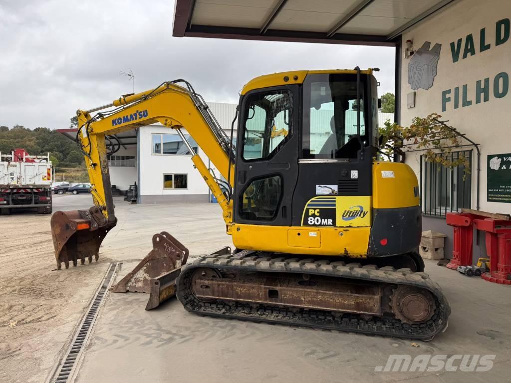 Komatsu PC 80 Vidutinės galios ekskavatoriai 7-12 t