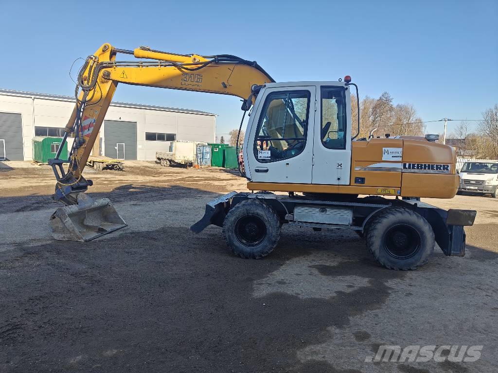 Liebherr A 316 Litronic Ratiniai ekskavatoriai