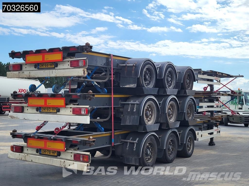 Kässbohrer CS Lift Axle Containerchassis
