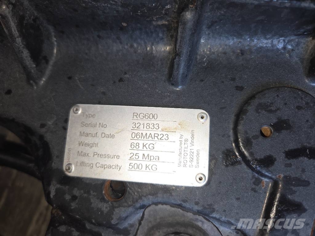 Rototilt R4 med löstagbar grip S45 4 slang + fäste Tiltrotator