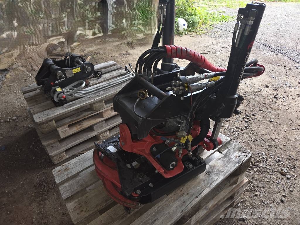 Rototilt R4 med löstagbar grip S45 4 slang + fäste Tiltrotator