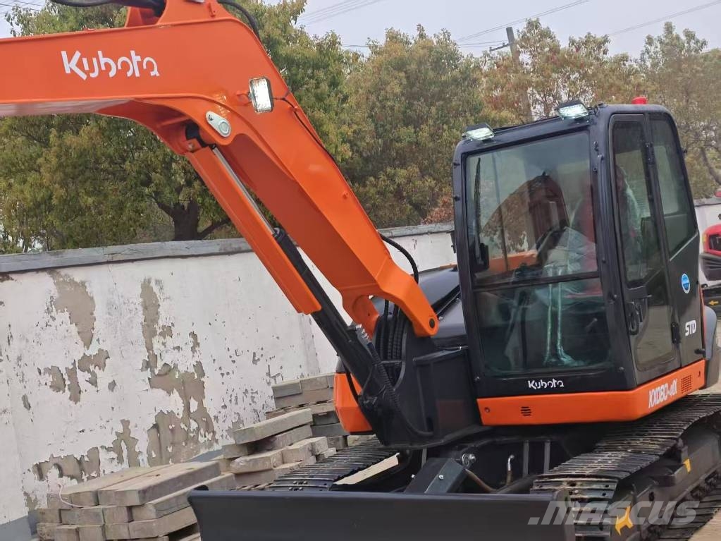 Kubota KX 080-4 CX Minigravere <7t