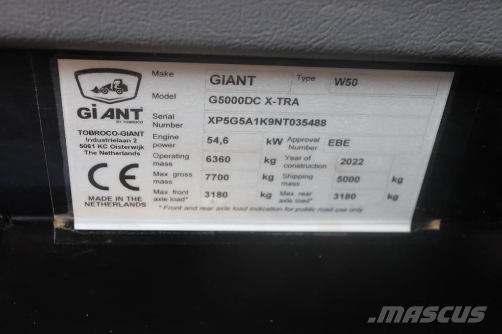 GiANT G5000 G5000 Pyöräkuormaajat