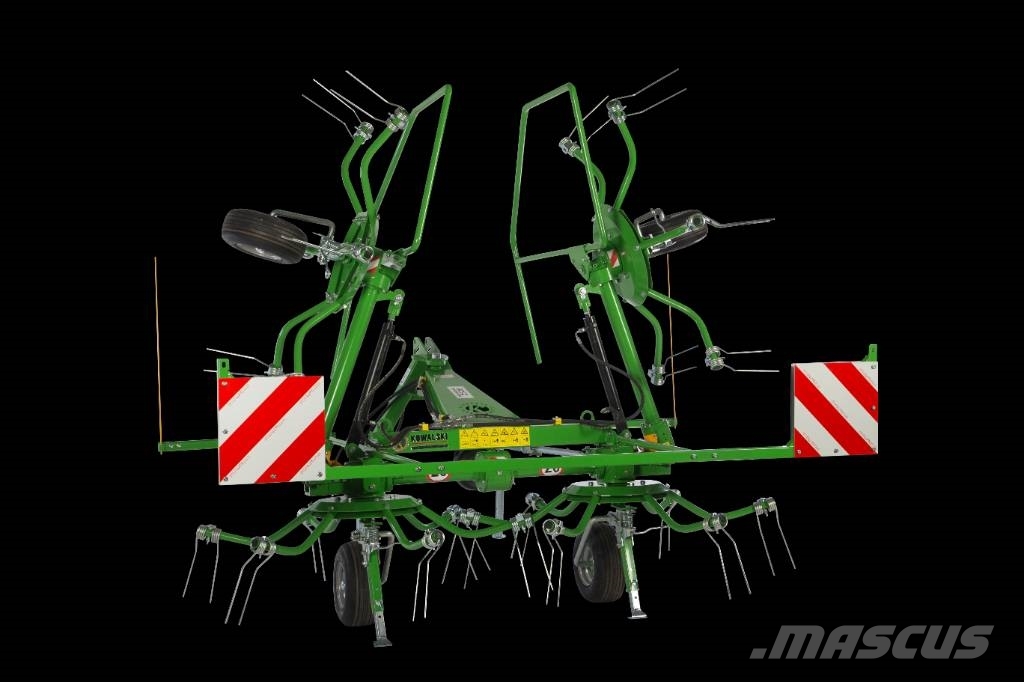 Kowalski 4-rotor rotary tedder/ FANEUSE ROTATIVE / Rakes and tedders