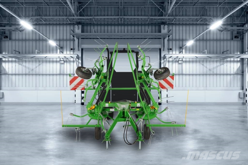 Kowalski 4-rotor rotary tedder/ FANEUSE ROTATIVE / Rakes and tedders