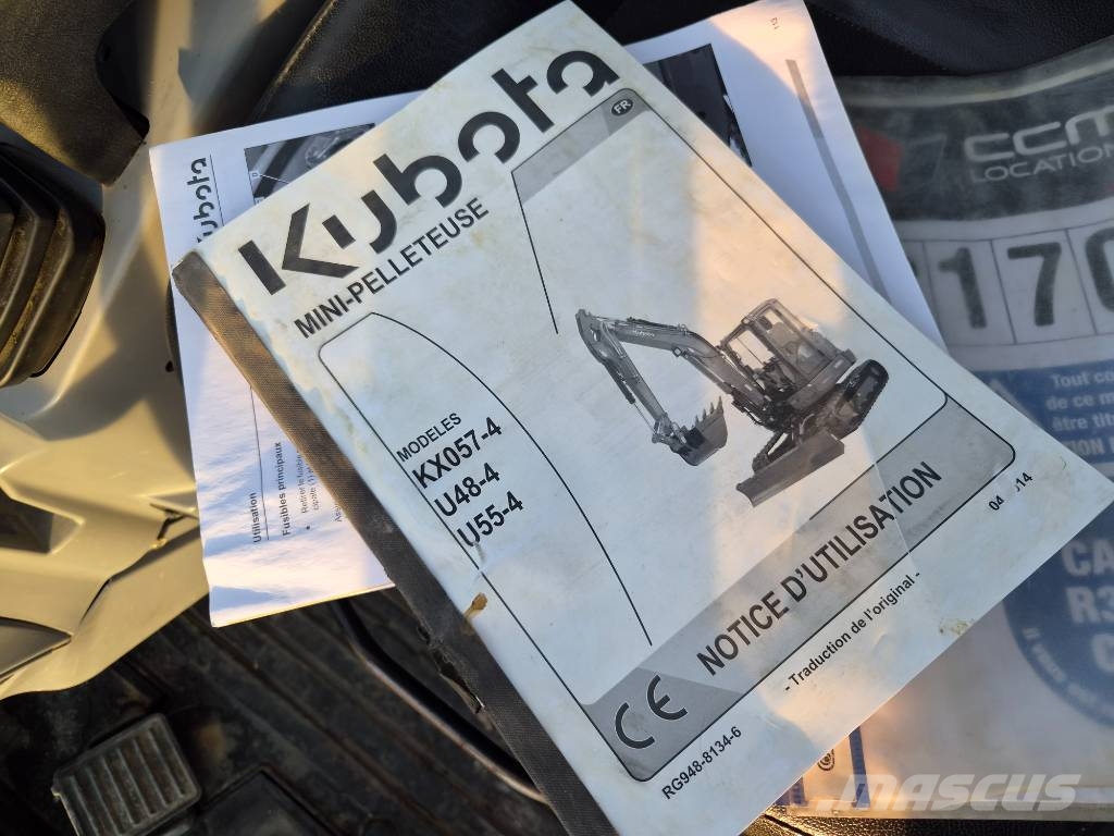Kubota U 48-4 Mini bagri <7t