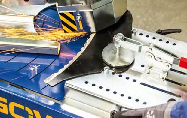 Göweil MS 100 Knivslip Rastos, correntes e material rodante
