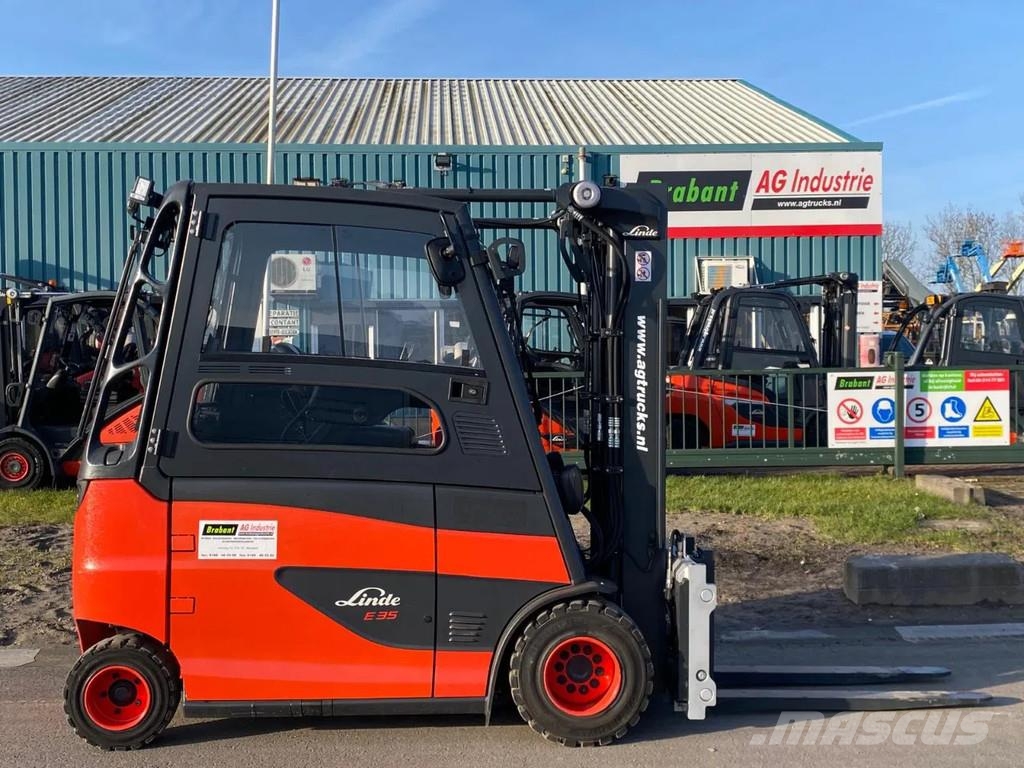 Linde E35HL-01 شاحنات ذات رافعات شوكية تعمل بالكهرباء