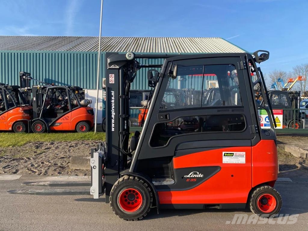 Linde E35HL-01 شاحنات ذات رافعات شوكية تعمل بالكهرباء