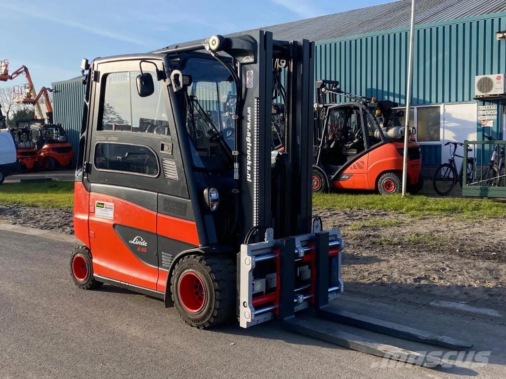 Linde E35HL-01 شاحنات ذات رافعات شوكية تعمل بالكهرباء