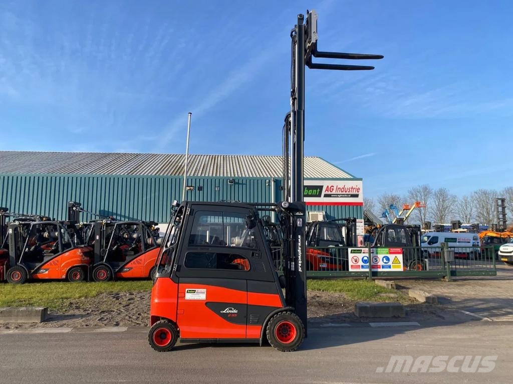 Linde E35HL-01 شاحنات ذات رافعات شوكية تعمل بالكهرباء