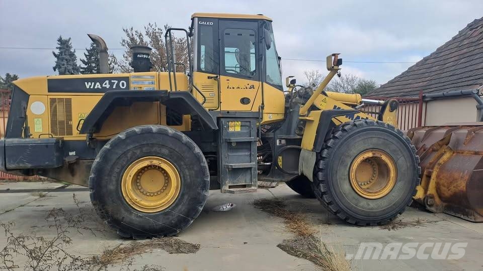 Komatsu Wa470 Cargadoras sobre ruedas