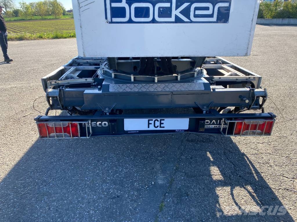 Iveco DAILY 35S140 2.3D/140-BOCKER HL34/1-8LH endommagé Ant vilkikų montuojamos kėlimo platformos