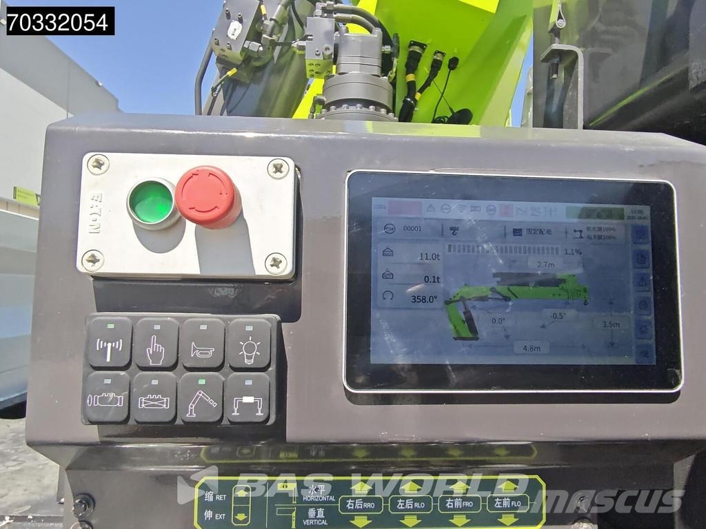 Scania P500 8X4 NEW! Zoomlion ZLK7600V803-2 Crane Kran Re Tovornjaki s kesonom/platojem