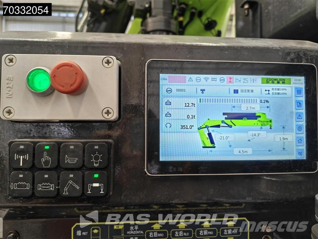 Scania P500 8X4 NEW! Zoomlion ZLK7600V803-2 Crane Kran Re Camiones plataforma