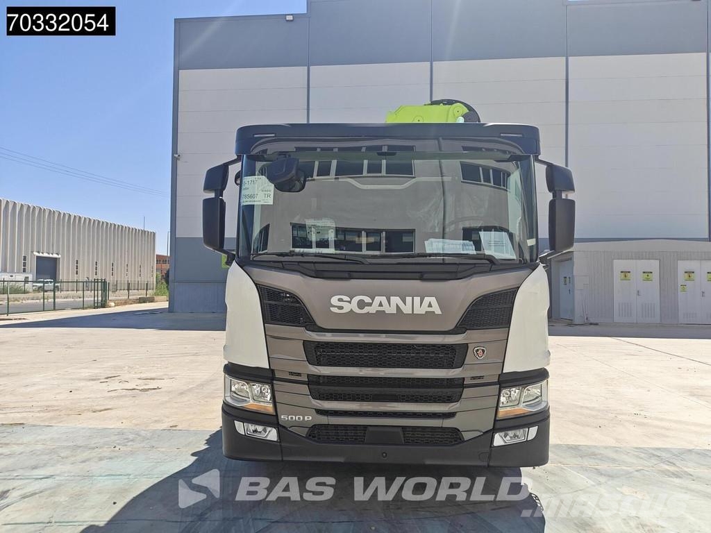 Scania P500 8X4 NEW! Zoomlion ZLK7600V803-2 Crane Kran Re Tovornjaki s kesonom/platojem