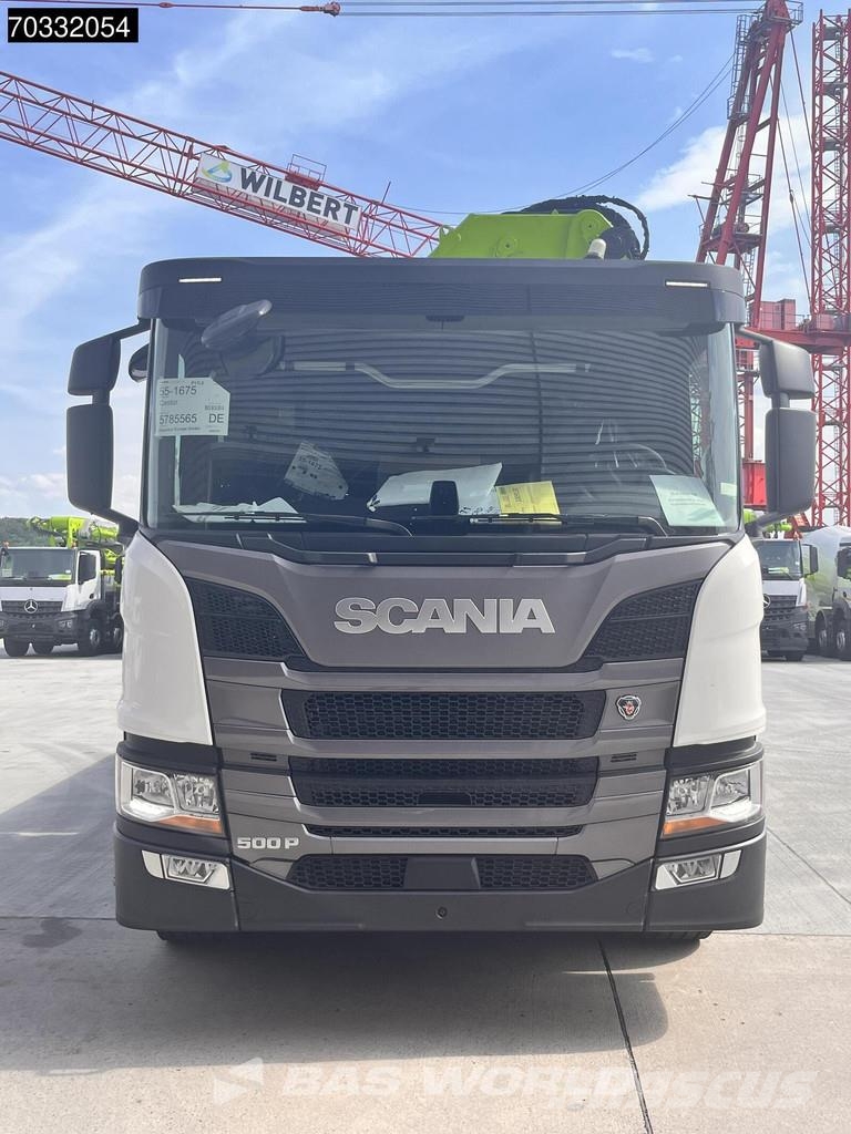 Scania P500 8X4 NEW! Zoomlion ZLK7600V803-2 Crane Kran Re Camiones plataforma