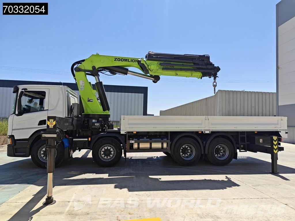 Scania P500 8X4 NEW! Zoomlion ZLK7600V803-2 Crane Kran Re Tovornjaki s kesonom/platojem
