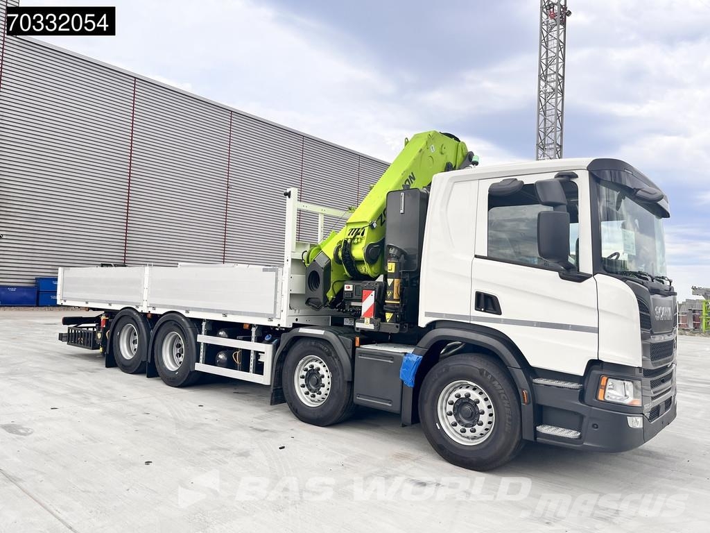 Scania P500 8X4 NEW! Zoomlion ZLK7600V803-2 Crane Kran Re Camiones plataforma