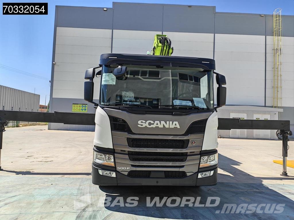 Scania P500 8X4 NEW! Zoomlion ZLK7600V803-2 Crane Kran Re Tovornjaki s kesonom/platojem
