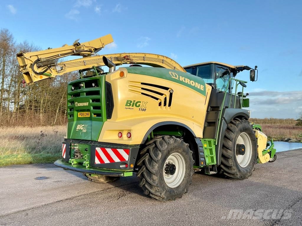 Krone Big X 1180 (ST 5), 2019, Chipping Norton, Oxfordshire Krone Big X 1180 (ST 5), 2019, Chipping Norton, Oxfordshire