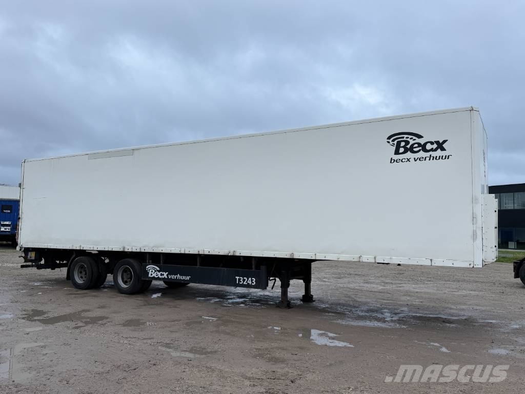 Groenewegen DRO-12-20 B - Tailgate / Forced Steering Lettisolert skaptrailer