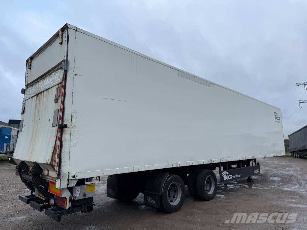 Groenewegen DRO-12-20 B - Tailgate / Forced Steering Lettisolert skaptrailer