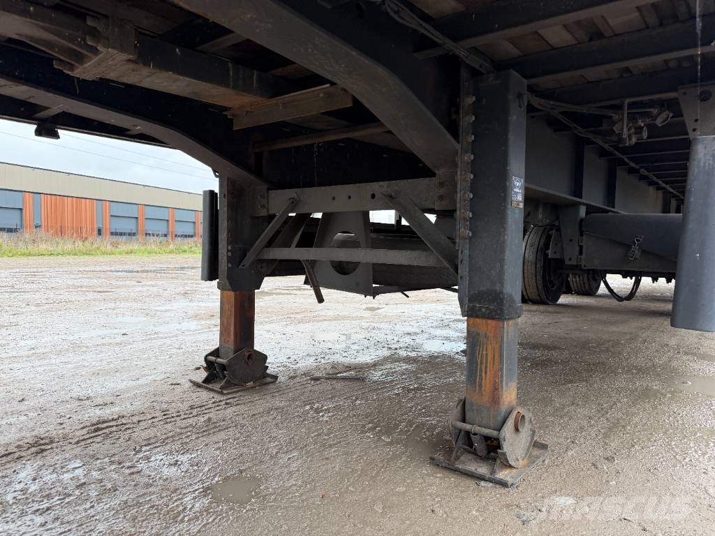 Groenewegen DRO-12-20 B - Tailgate / Forced Steering Lettisolert skaptrailer
