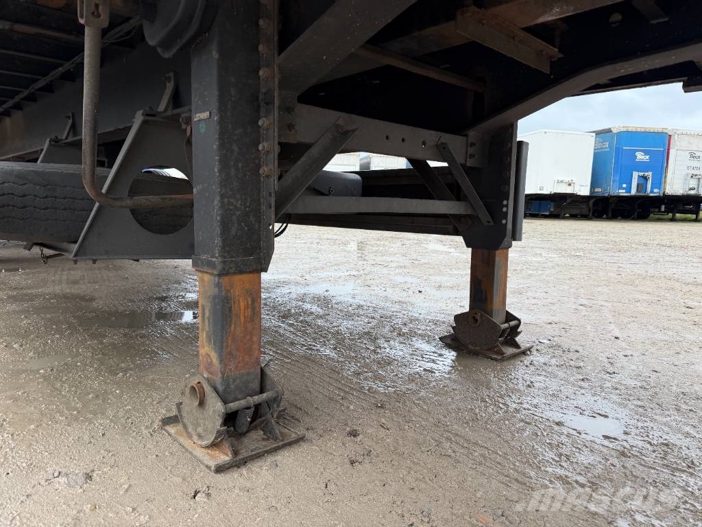 Groenewegen DRO-12-20 B - Tailgate / Forced Steering Lettisolert skaptrailer