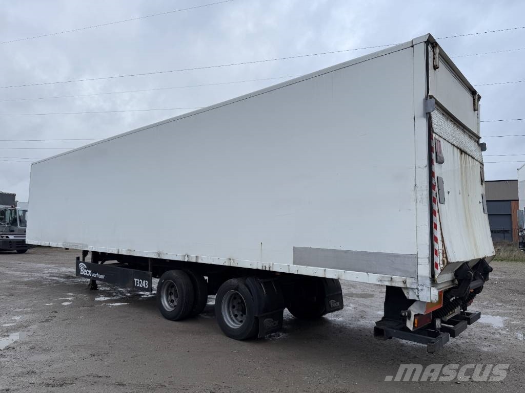 Groenewegen DRO-12-20 B - Tailgate / Forced Steering Lettisolert skaptrailer
