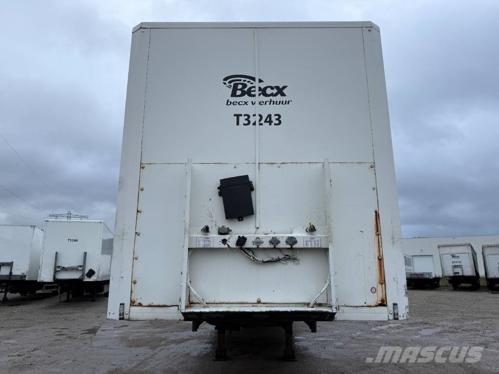 Groenewegen DRO-12-20 B - Tailgate / Forced Steering Lettisolert skaptrailer