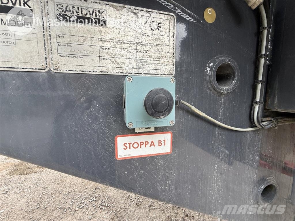 Sandvik UJ440I Mobile knusere