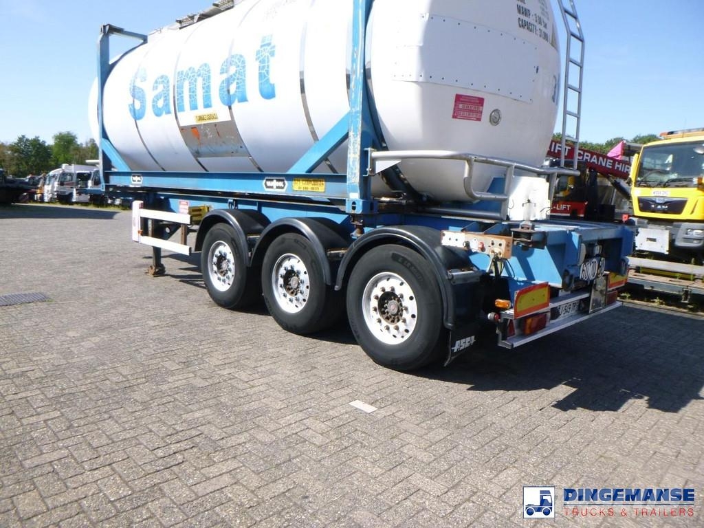 Asca 3-axle container trailer 20-30 ft + ADR Kontajnerové návesy