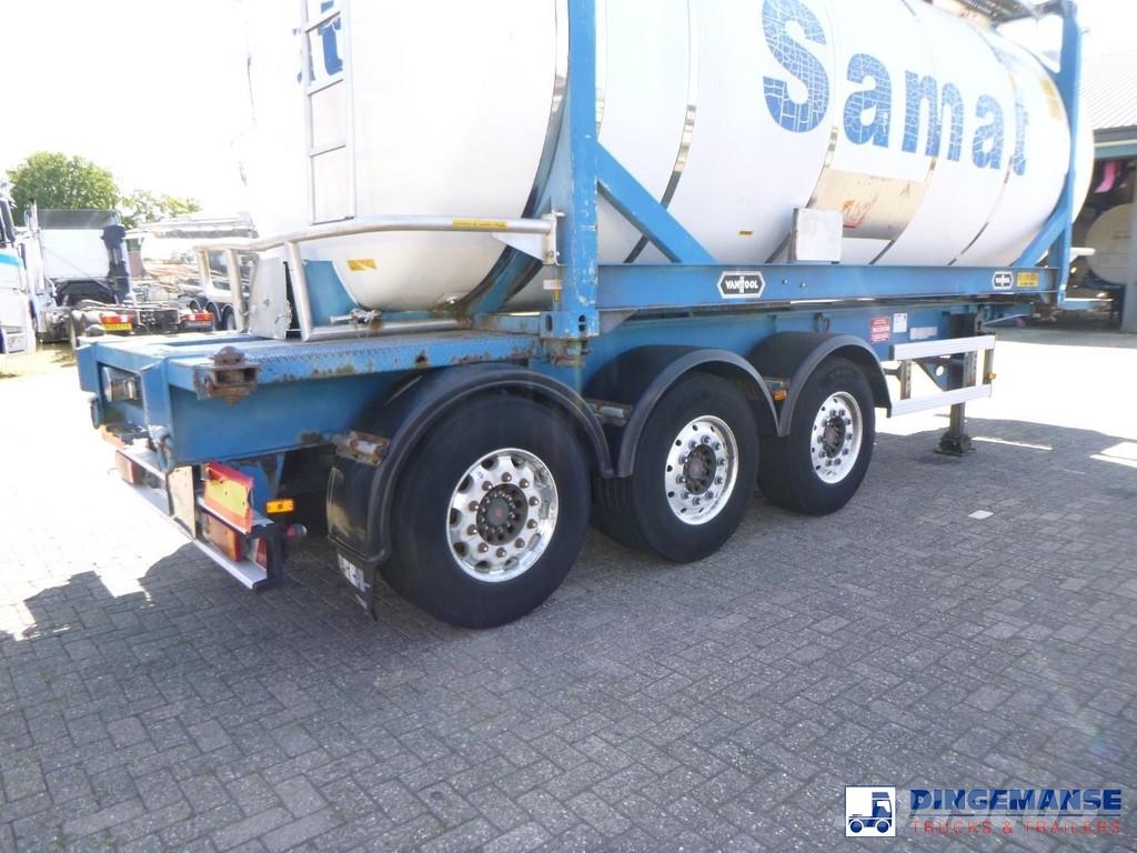 Asca 3-axle container trailer 20-30 ft + ADR Kontajnerové návesy